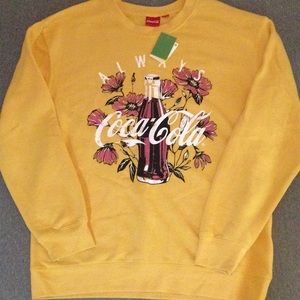 Mustard Coca Cola sweater